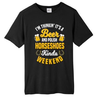 Horseshoe Trimming Beer Lover Ferrier Cow Cow Gift Tall Fusion ChromaSoft Performance T-Shirt