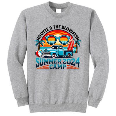 Hootie The Blowfish Summer 2024 Camping With Trucks Tall Sweatshirt