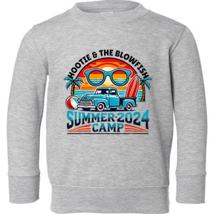 Hootie The Blowfish Summer 2024 Camping With Trucks Toddler Sweatshirt