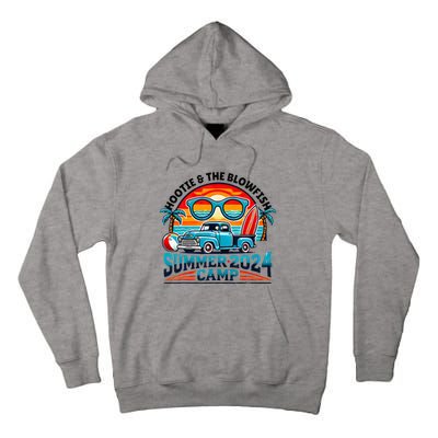 Hootie The Blowfish Summer 2024 Camping With Trucks Tall Hoodie