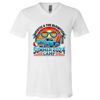 Hootie The Blowfish Summer 2024 Camping With Trucks V-Neck T-Shirt