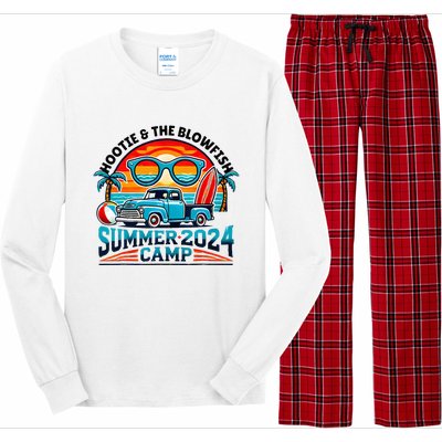 Hootie The Blowfish Summer 2024 Camping With Trucks Long Sleeve Pajama Set