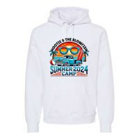 Hootie The Blowfish Summer 2024 Camping With Trucks Premium Hoodie