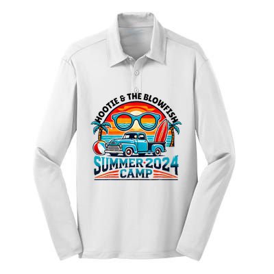 Hootie The Blowfish Summer 2024 Camping With Trucks Silk Touch Performance Long Sleeve Polo