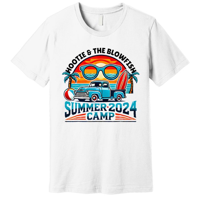 Hootie The Blowfish Summer 2024 Camping With Trucks Premium T-Shirt