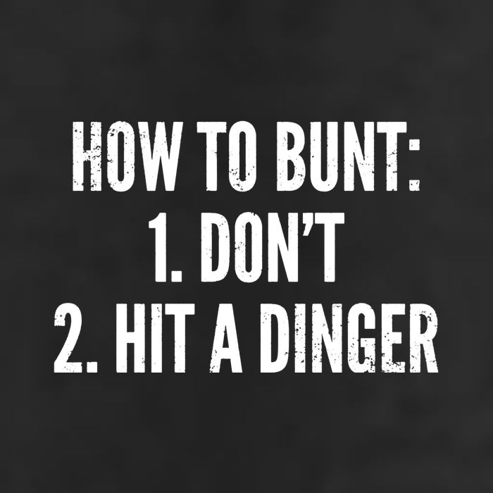 How To Bunt Funny Baseball Home Run Trucker Hat