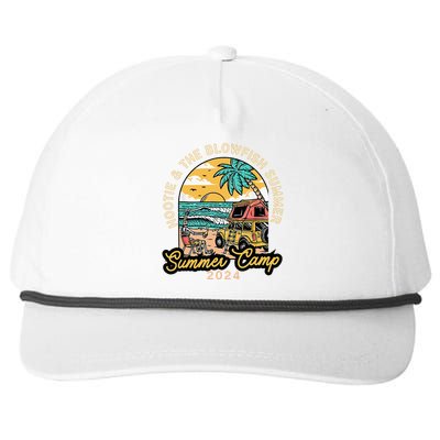 Hootie & The Blowfish Summer Camp 2024 Camping With Trucks Snapback Five-Panel Rope Hat