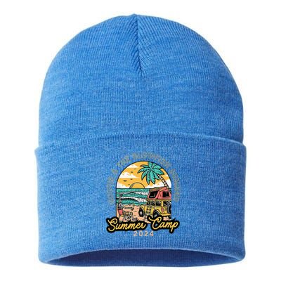 Hootie & The Blowfish Summer Camp 2024 Camping With Trucks Sustainable Knit Beanie