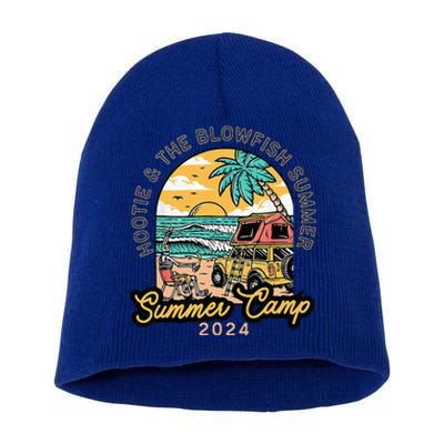 Hootie & The Blowfish Summer Camp 2024 Camping With Trucks Short Acrylic Beanie