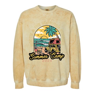 Hootie & The Blowfish Summer Camp 2024 Colorblast Crewneck Sweatshirt