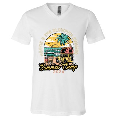 Hootie & The Blowfish Summer Camp 2024 V-Neck T-Shirt