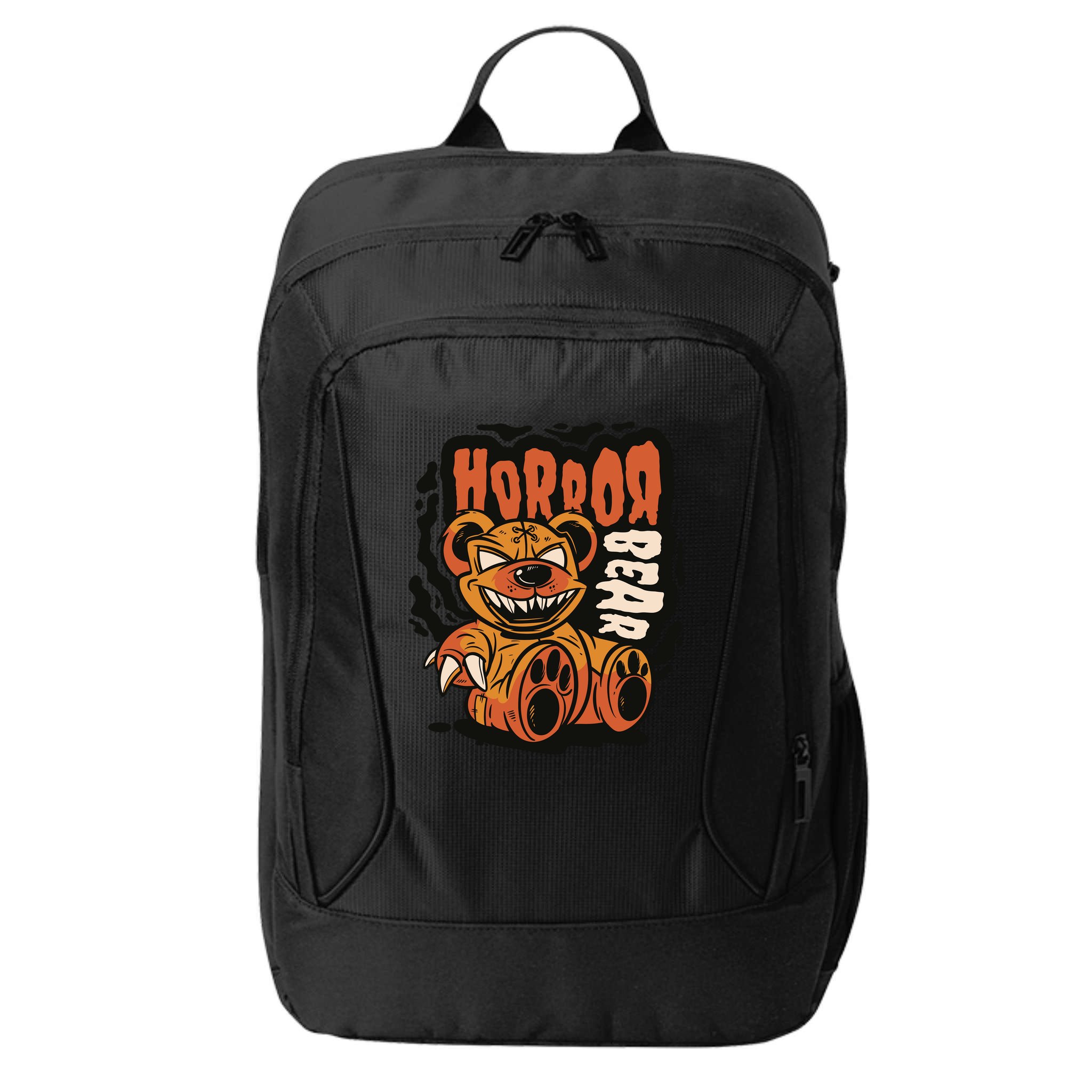 Horror Teddy Bear City Backpack