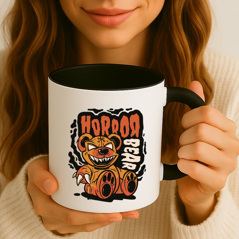 Horror Teddy Bear Mug