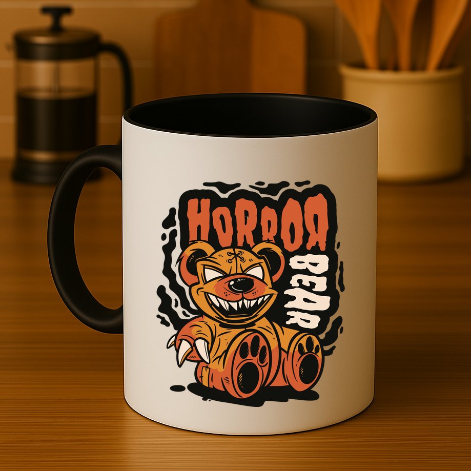 Horror Teddy Bear Mug