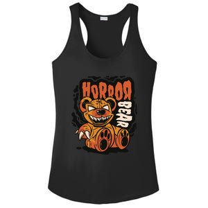 Horror Teddy Bear Ladies PosiCharge Competitor Racerback Tank