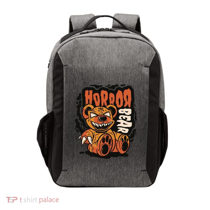 Horror Teddy Bear Vector Backpack