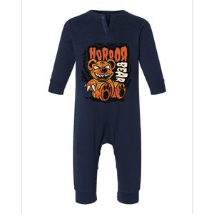 Horror Teddy Bear Infant Fleece One Piece