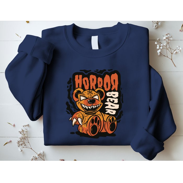 Horror Teddy Bear Sweatshirt