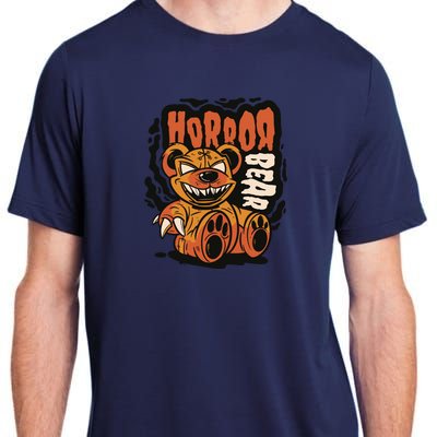 Horror Teddy Bear Adult ChromaSoft Performance T-Shirt