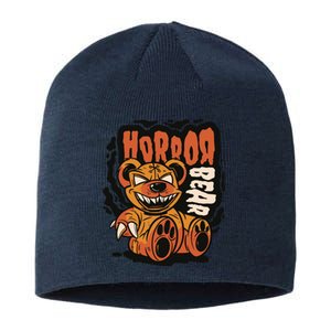 Horror Teddy Bear Sustainable Beanie