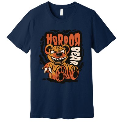 Horror Teddy Bear Premium T-Shirt