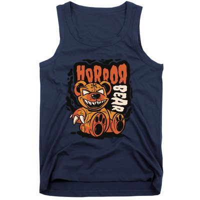 Horror Teddy Bear Tank Top