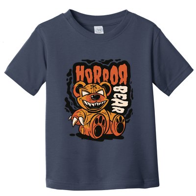 Horror Teddy Bear Toddler T-Shirt