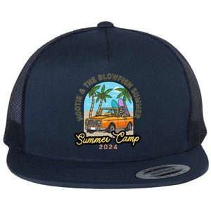 Hootie & The Blowfish Summer Camp 2024 Camping With Trucks Flat Bill Trucker Hat