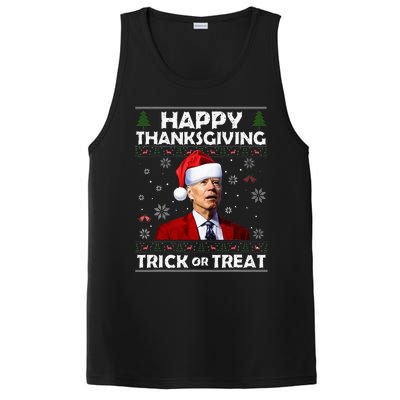 Happy Thanksgiving Biden Ugly Christmas Sweaters  PosiCharge Competitor Tank