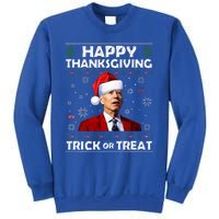 Happy Thanksgiving Biden Ugly Christmas Sweaters  Sweatshirt