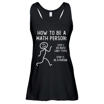 How To Be A Math Person Ladies Essential Flowy Tank