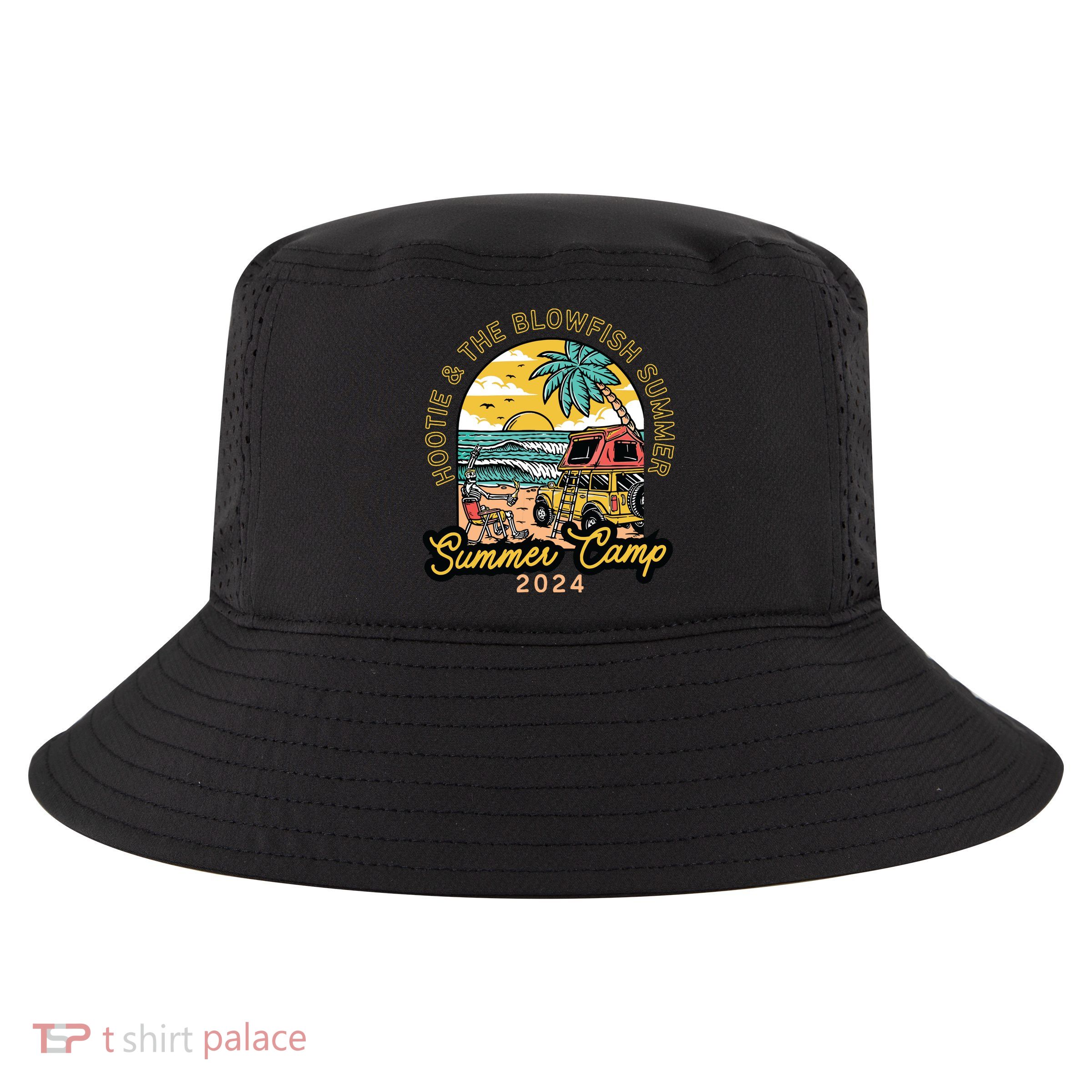 Hootie The Blowfish Summer Camp 2024 Camping With Trucks Cool Comfort Performance Bucket Hat