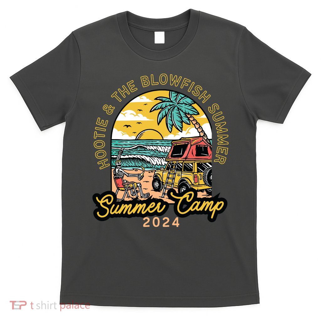 Hootie The Blowfish Summer Camp 2024 Camping With Trucks T-Shirt