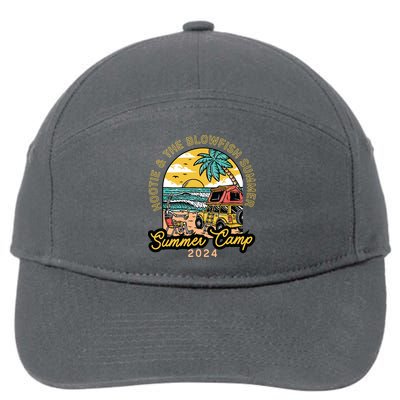 Hootie The Blowfish Summer Camp 2024 Camping With Trucks 7-Panel Snapback Hat