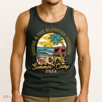 Hootie The Blowfish Summer Camp 2024 Camping With Trucks Tank Top