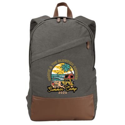 Hootie The Blowfish Summer Camp 2024 Camping With Trucks Cotton Canvas Backpack
