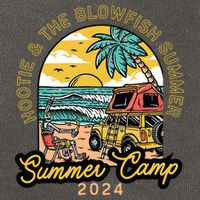 Hootie The Blowfish Summer Camp 2024 Camping With Trucks Cotton Canvas Backpack
