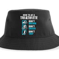How To Be A Triathlete Triathlon Swimming Running Cycling Sustainable Bucket Hat
