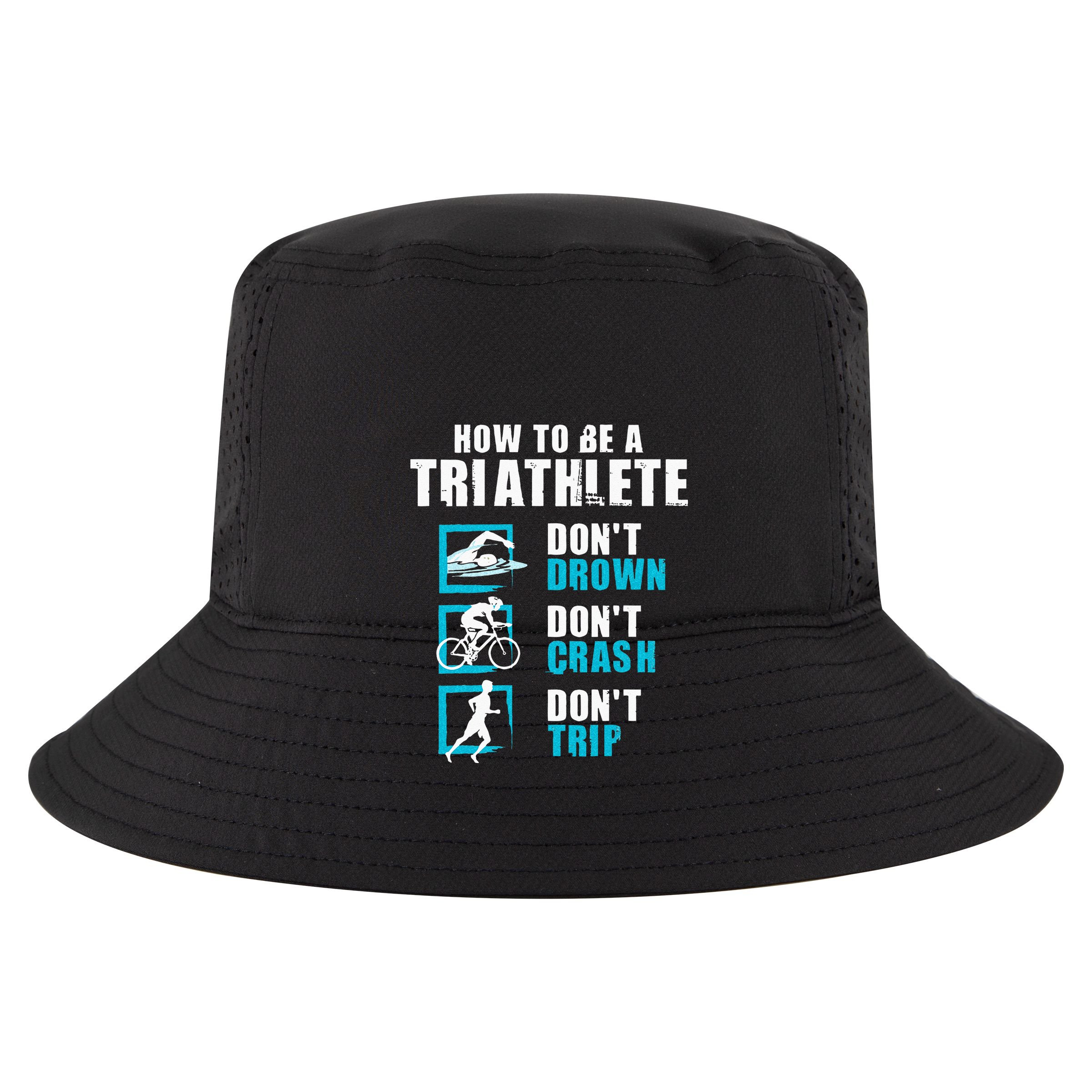 How To Be A Triathlete Triathlon Swimming Running Cycling Kids Hoodie
