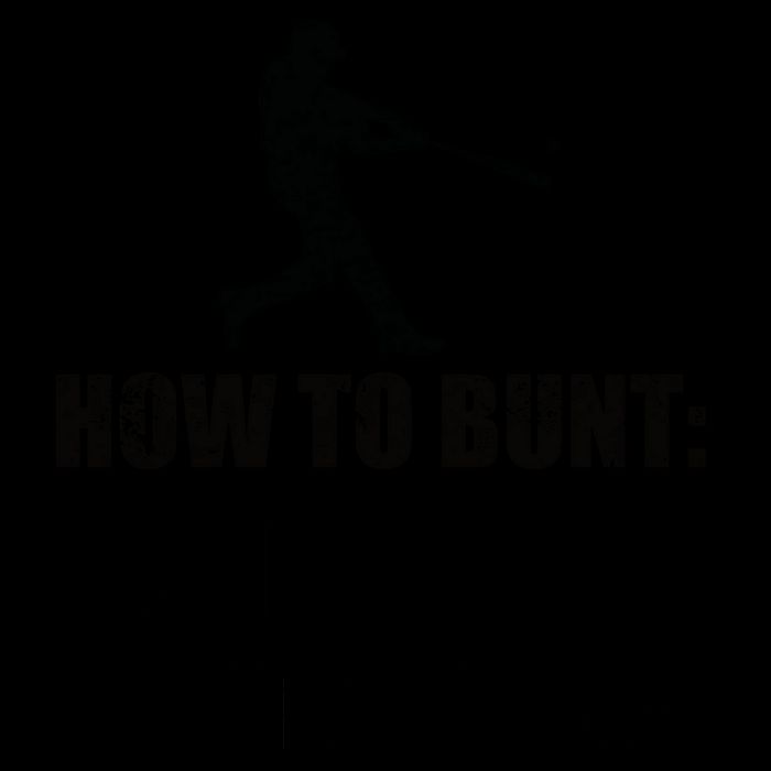 How To Bunt Dont Hit A Dinger Funny Baseball Mug