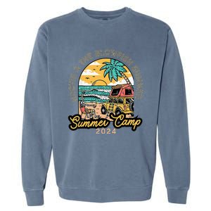 Hootie & The Blowfish Summer Camp 2024 Camping With Trucks Garment-Dyed Sweatshirt