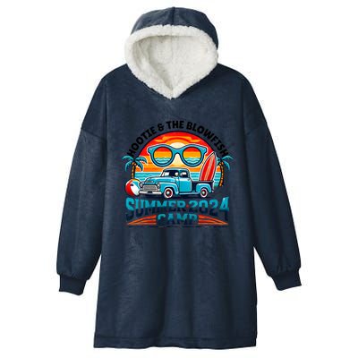 Hootie The Blowfish Summer 2024 Camping With Trucks Hooded Wearable Blanket