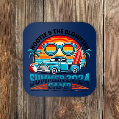 Hootie The Blowfish Summer 2024 Camping With Trucks Coaster