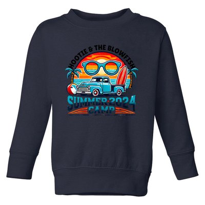 Hootie The Blowfish Summer 2024 Camping With Trucks Toddler Sweatshirt