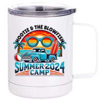 Hootie The Blowfish Summer 2024 Camping With Trucks 12 oz Stainless Steel Tumbler Cup