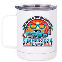 Hootie The Blowfish Summer 2024 Camping With Trucks 12 oz Stainless Steel Tumbler Cup