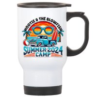 Hootie The Blowfish Summer 2024 Camping With Trucks Stainless Steel Travel Mug