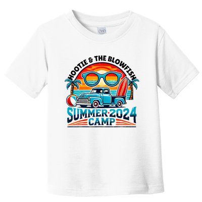 Hootie The Blowfish Summer 2024 Camping With Trucks Toddler T-Shirt