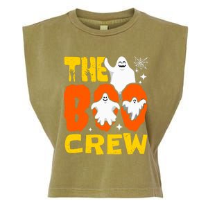 Halloween The Boo Crew For & Adults Trick Or Treating Garment-Dyed Women's Muscle Tee