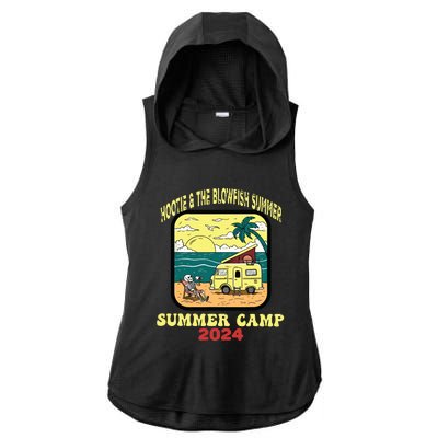 Hootie & The Blowfish Summer Camp 2024 Retro Fun Beach Ladies PosiCharge Tri-Blend Wicking Draft Hoodie Tank